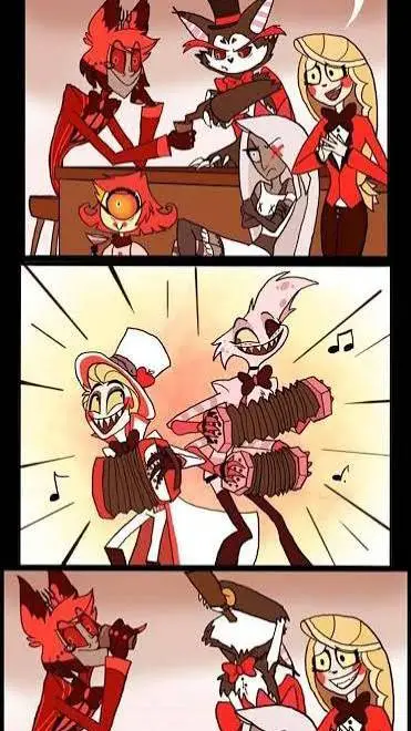 ai character: Hazbin hotel 🏨 background