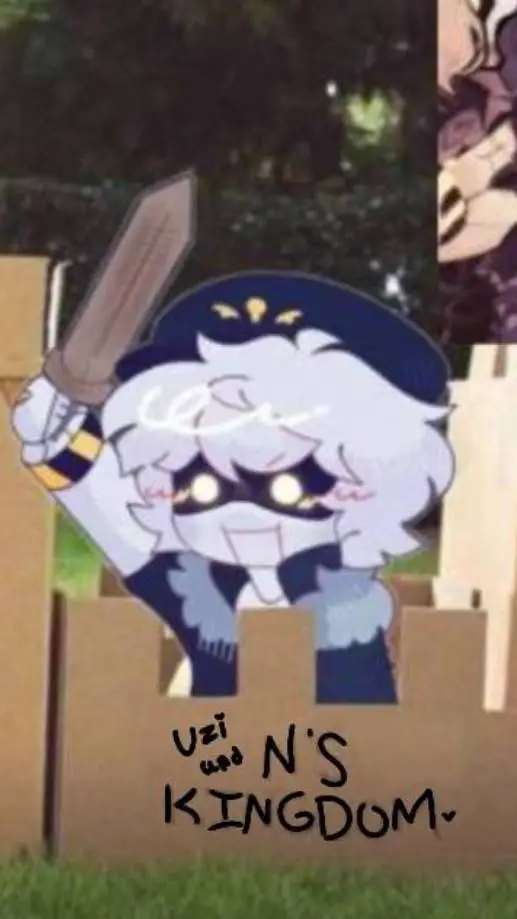 ai character: 💜muder drones💛 background