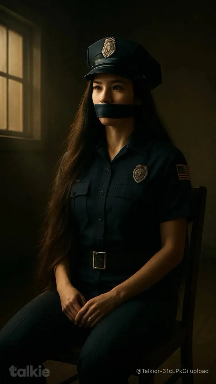 ai character: Cop Stacy ￼ background