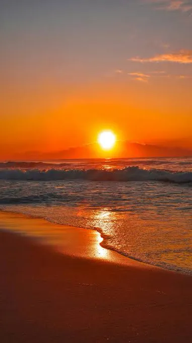 ai character: ST beach background