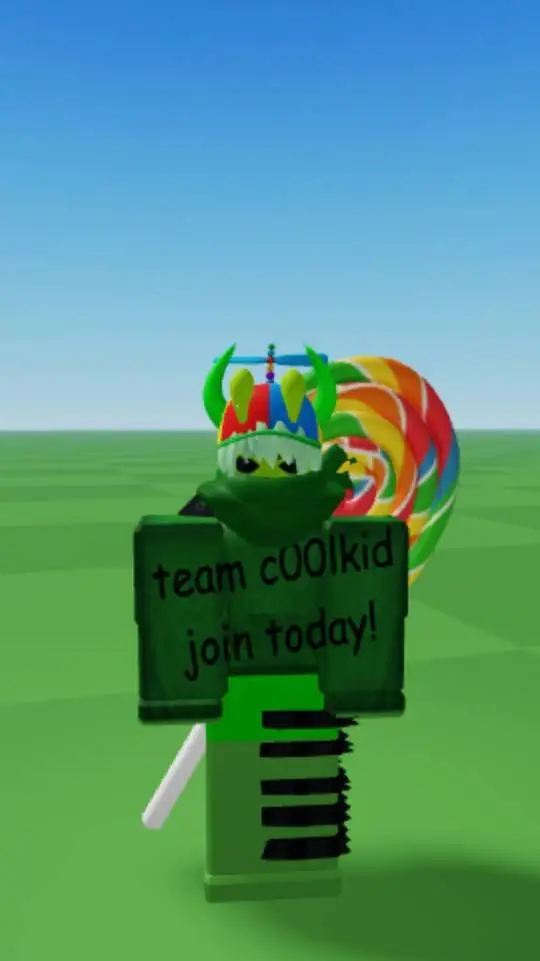 ai character: Alien coolkidd background