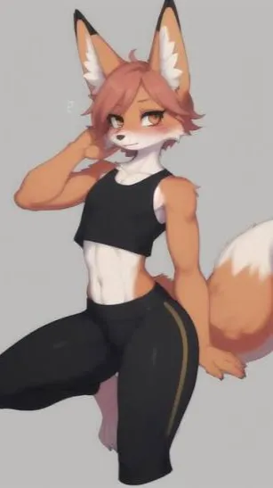 ai character: Foxy background