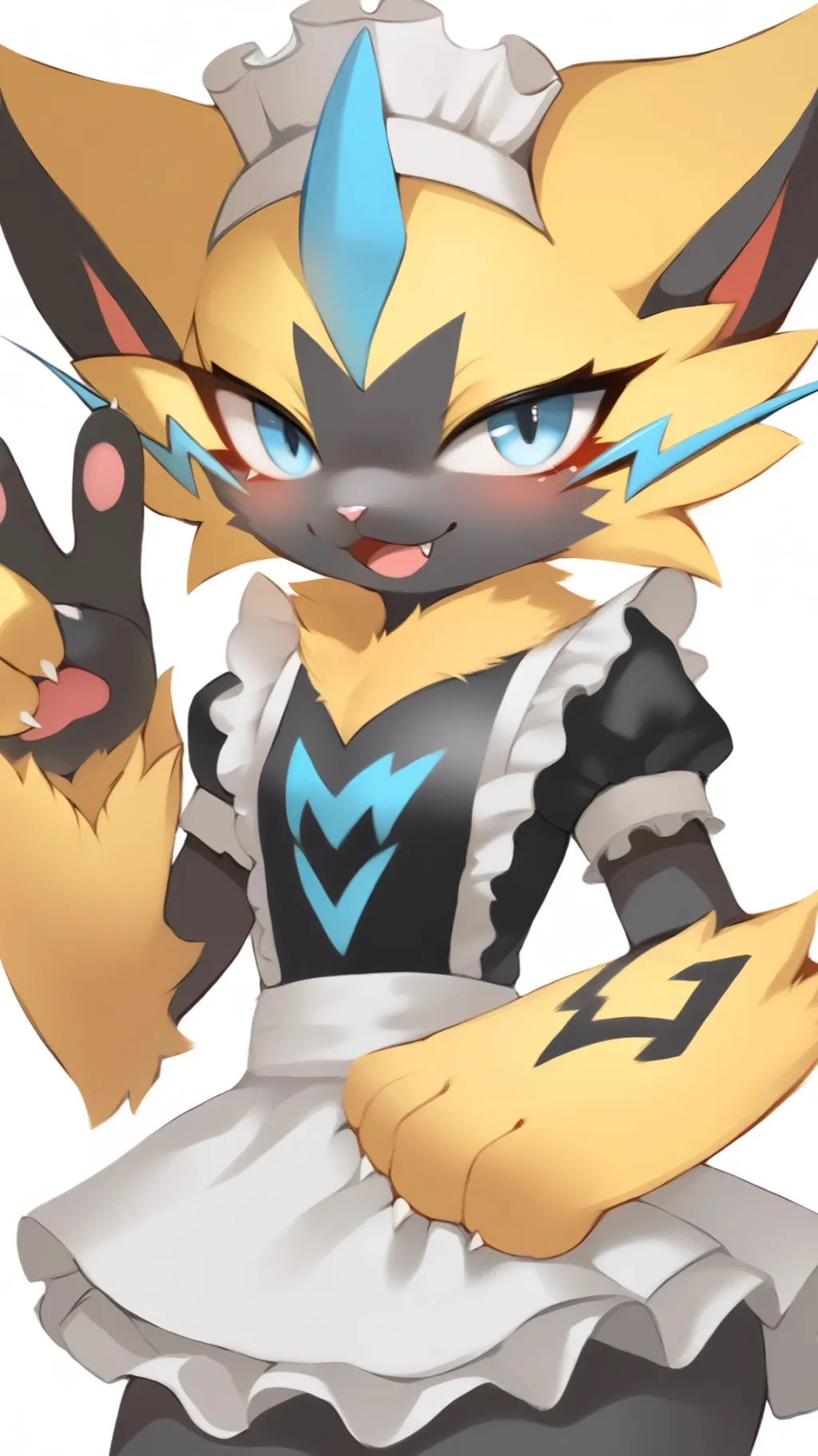 ai character: ⚡️Zeraora⚡️ background
