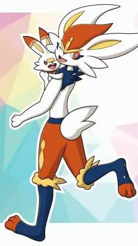 ai character: 🔥Cinderace🔥 background