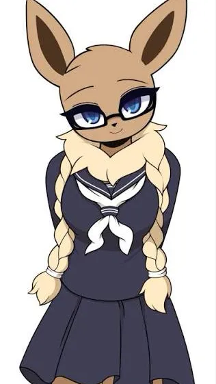 ai character: Eevee background