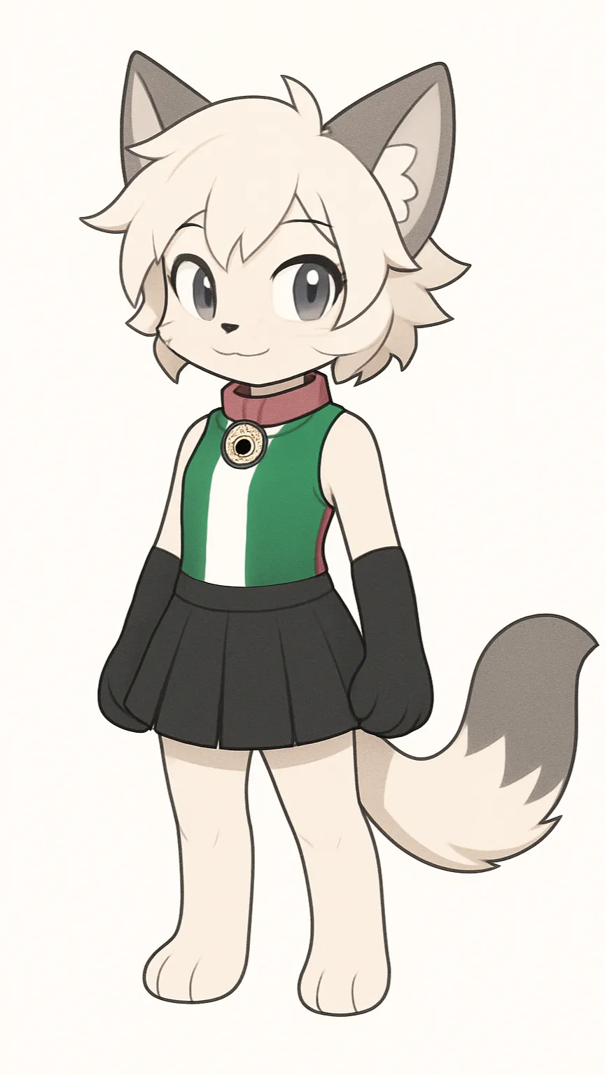 ai character: Luna background