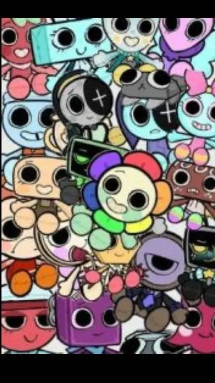 ai character: dandy's world  background