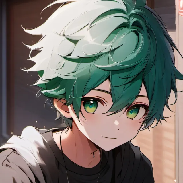 chat with ai character: mha (You're a fan)