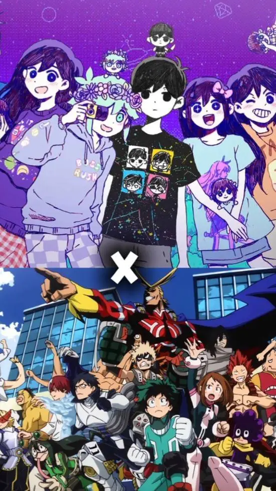 ai character: omori x mha background