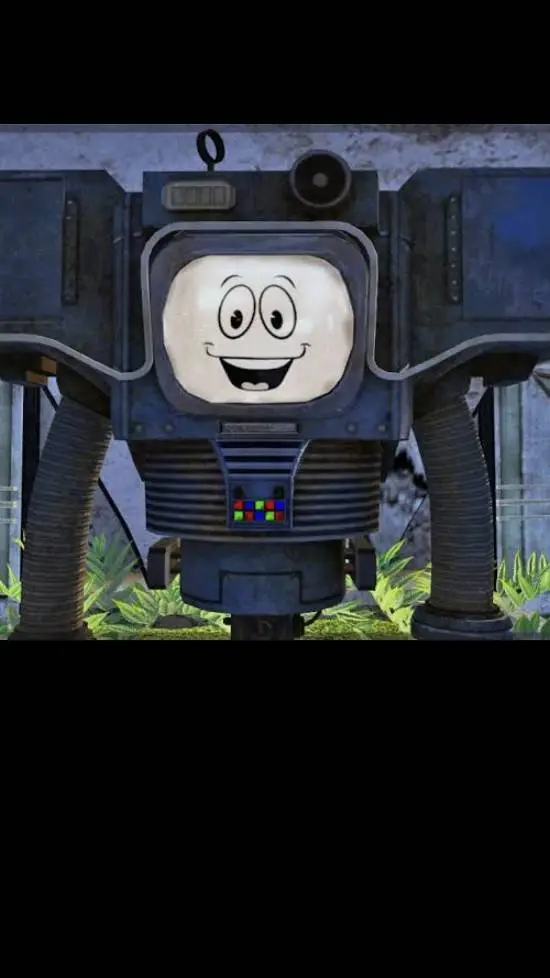 ai character: Servibot  background