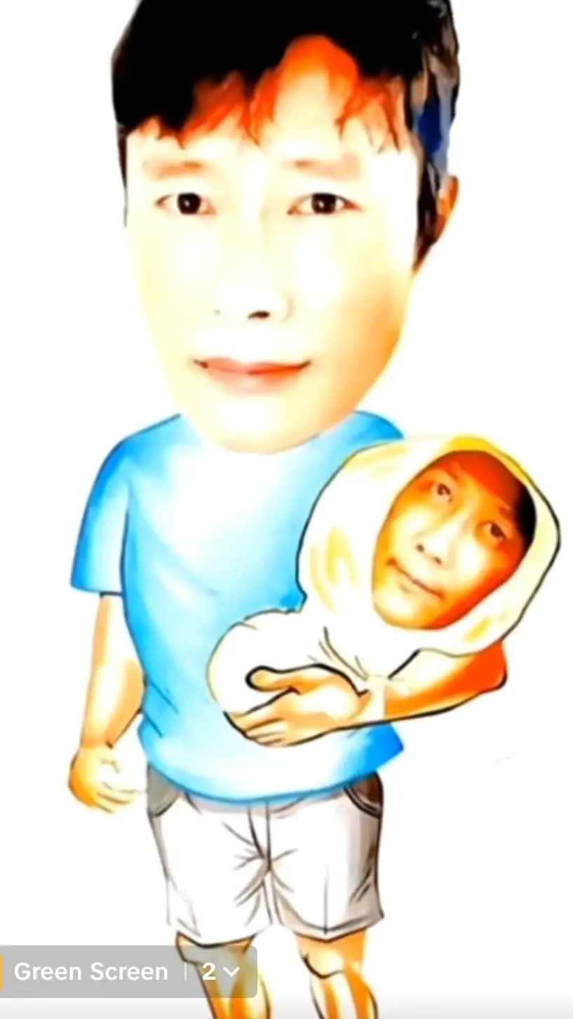 ai character: Papa.. background