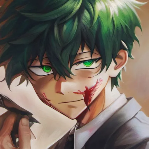 chat with ai character: Villian deku