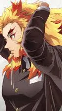 ai character: Rengoku kiss 😘  background