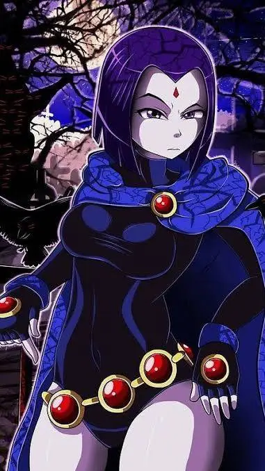 ai character: Raven background