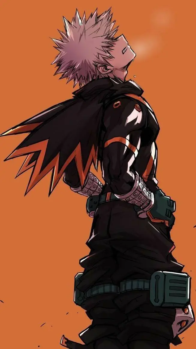 ai character: Katsuki Bakugo background