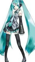 ai character: Miku 🩵 background