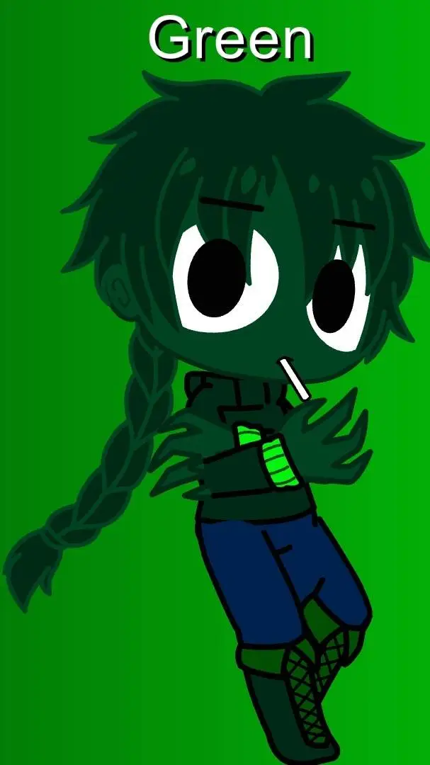 ai character: bully Green RF background