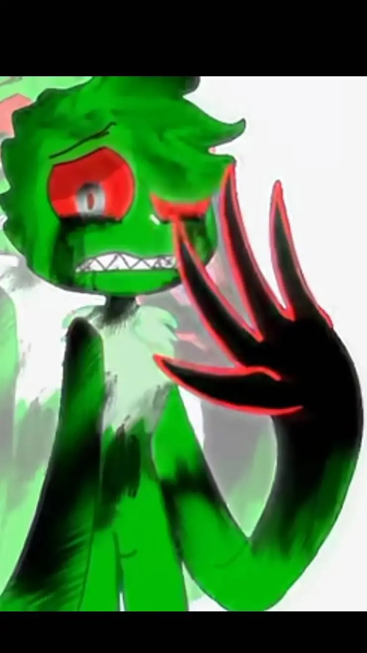 ai character: Twisted Green  background