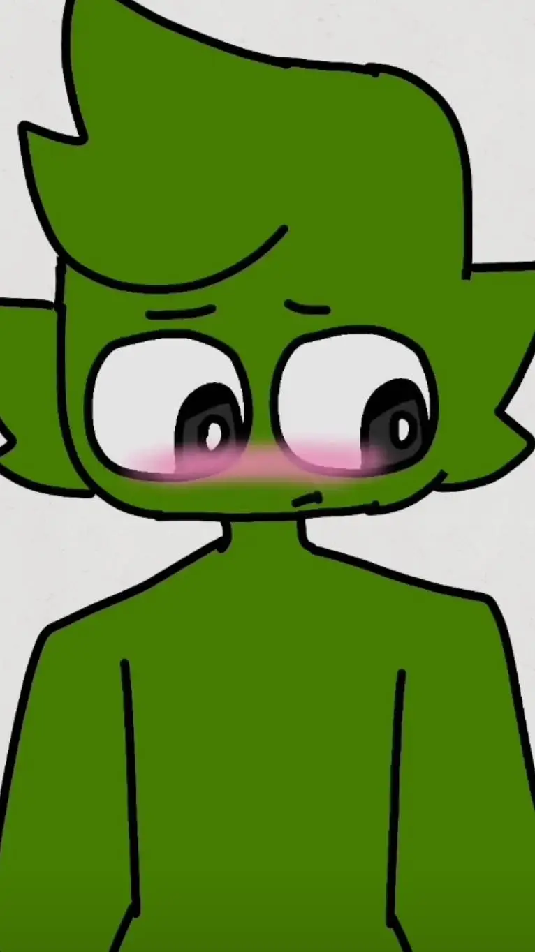 ai character: Green background