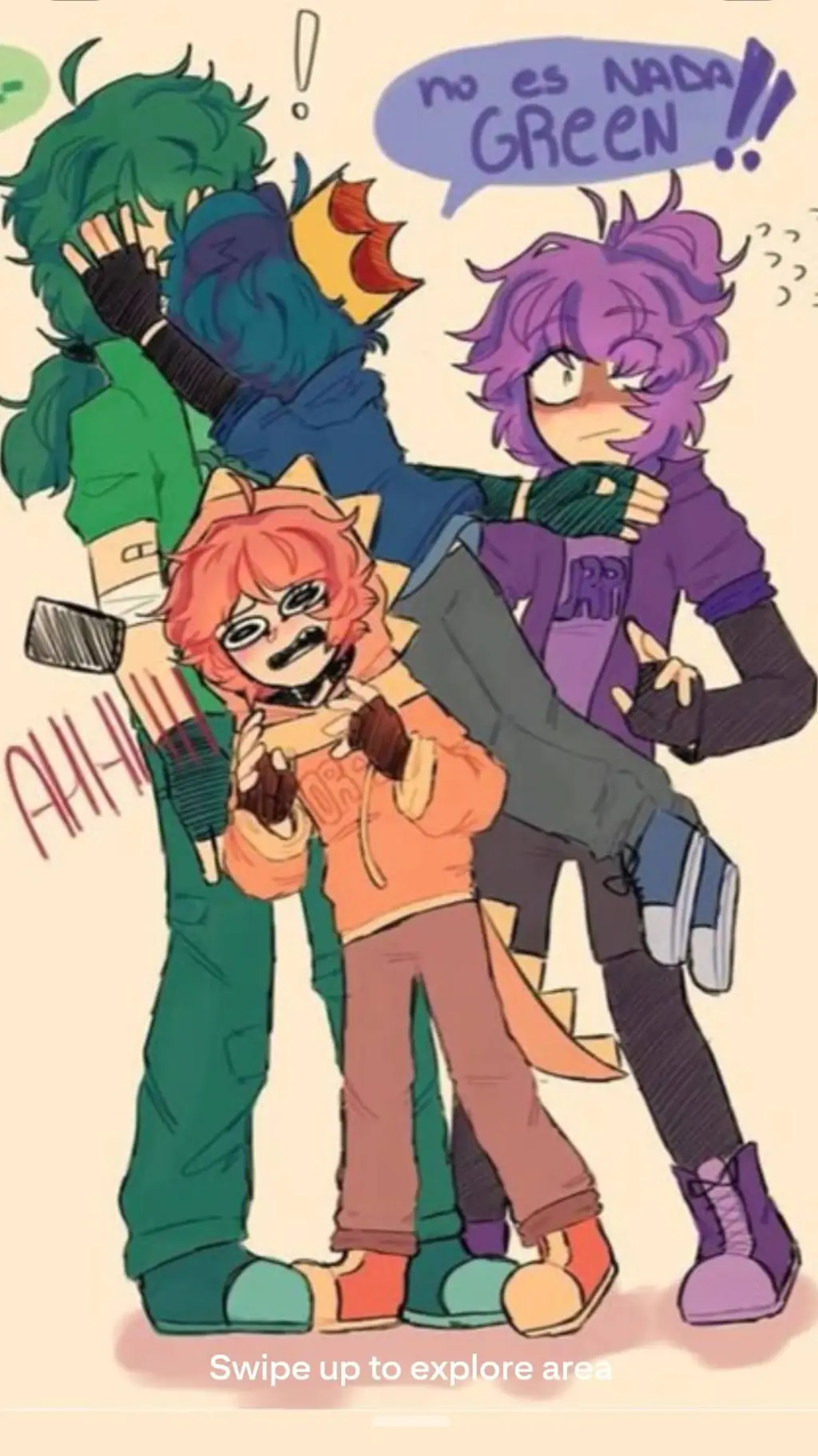 ai character: Human RF!! background