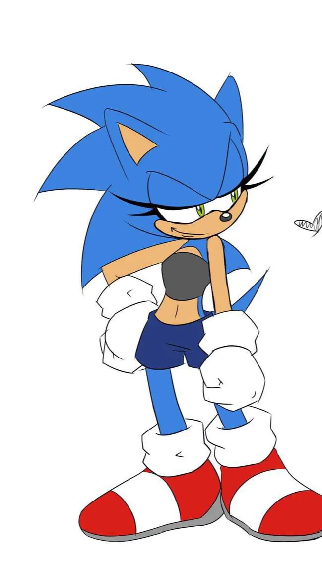 ai character: Sonica  background