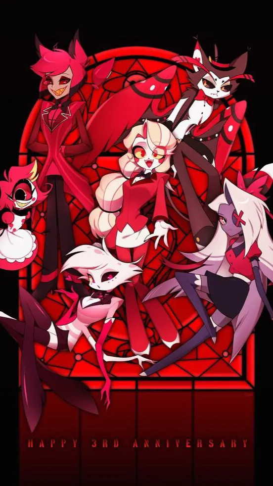 ai character: Hazbin hotel crew background