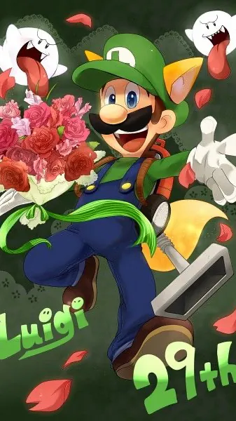 ai character: Luigi background