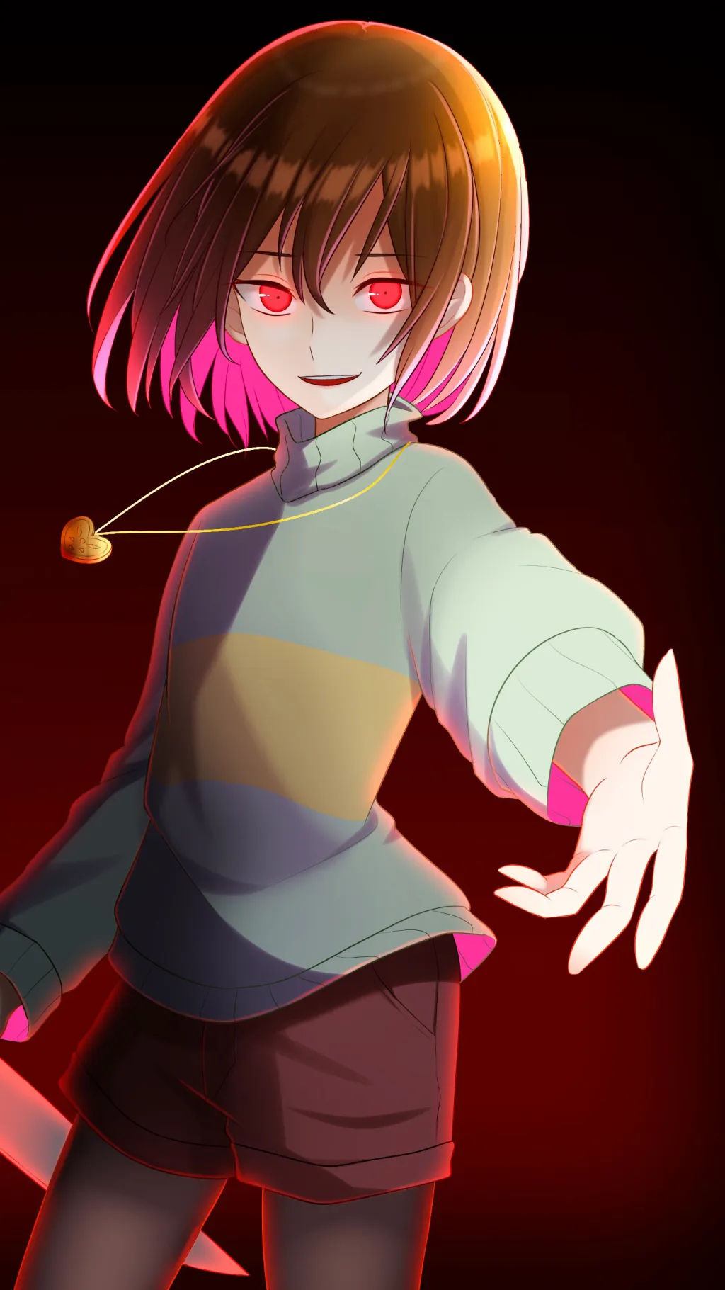 ai character: Chara  background