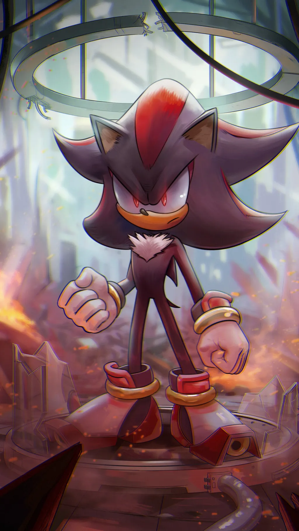 ai character: Shadow background