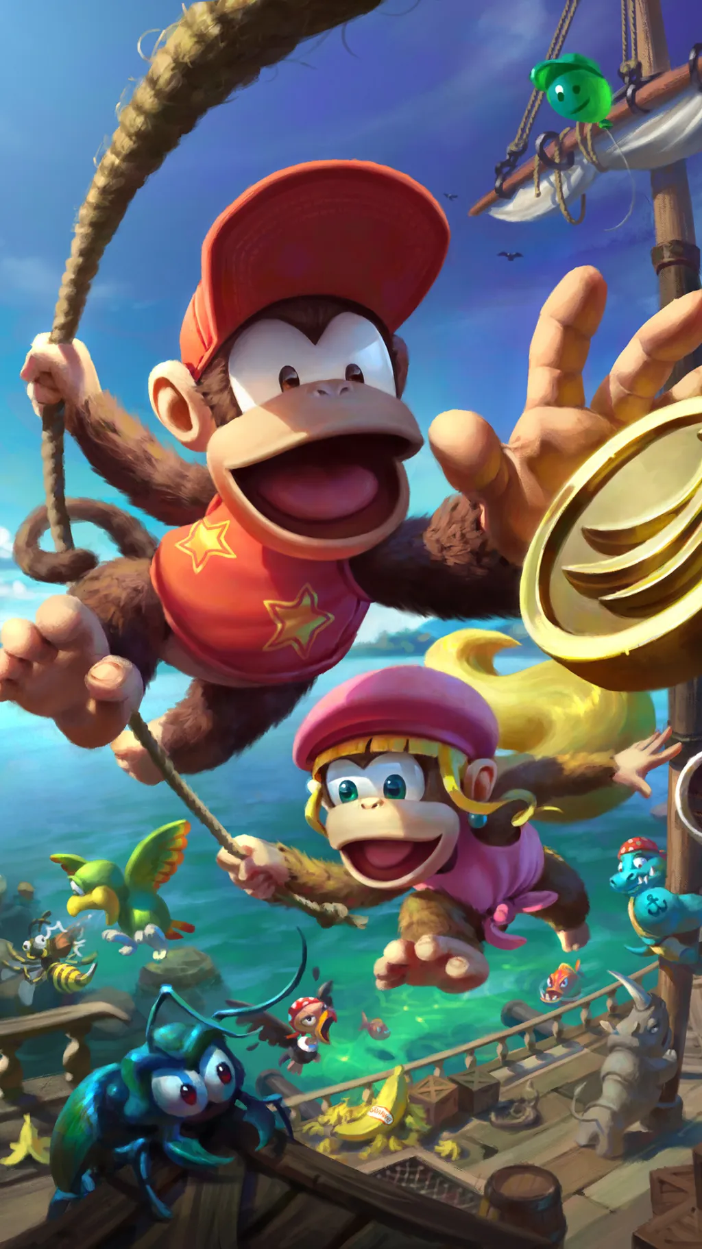 ai character: DK 2 background