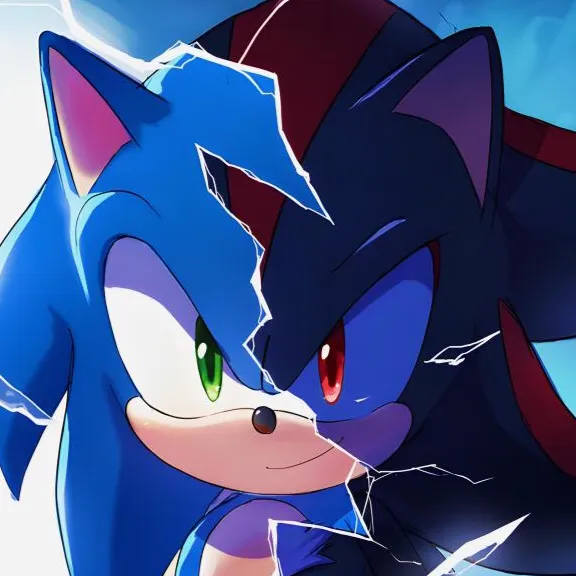 chat with ai character: Sonic and shadow 