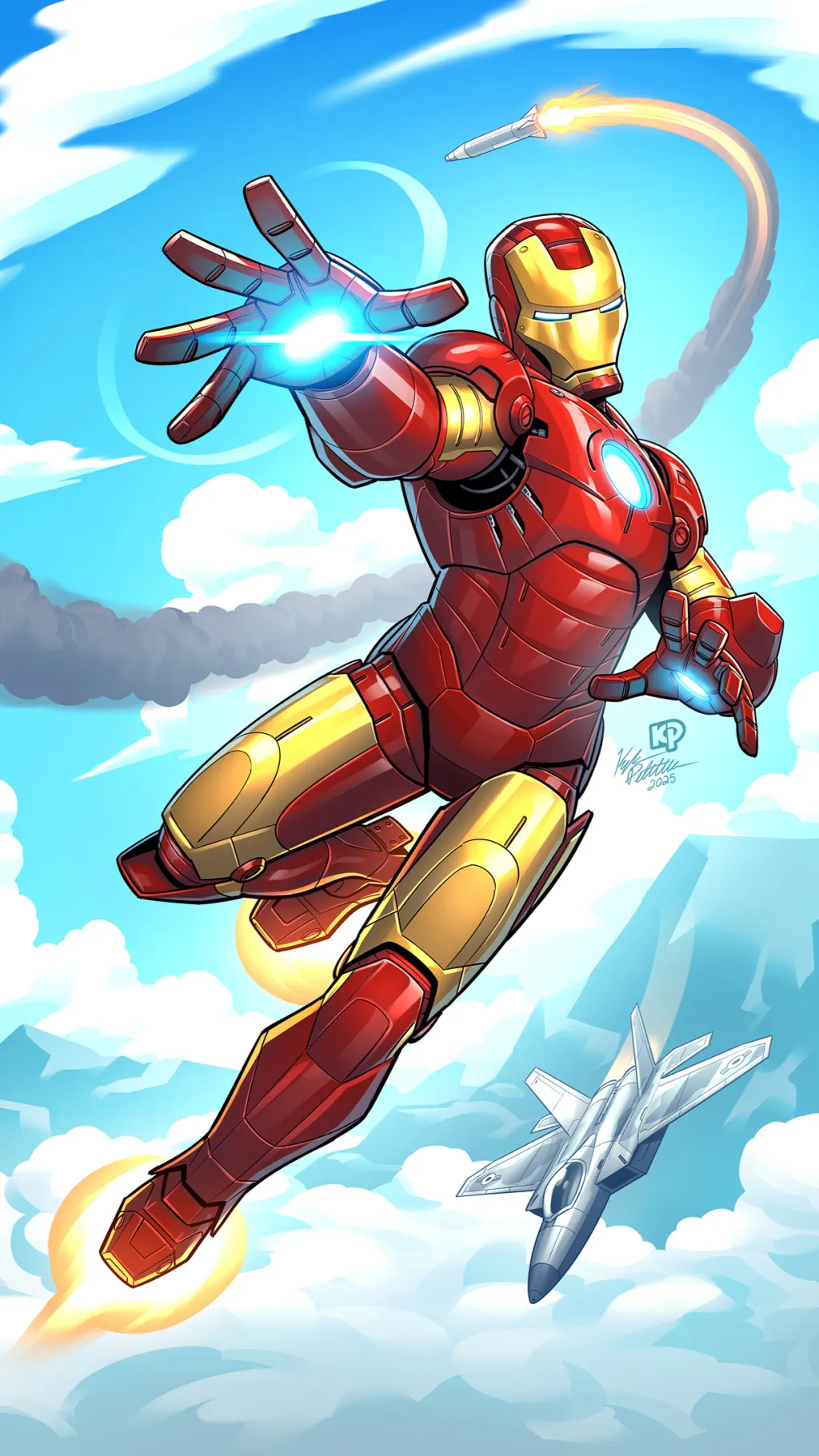 ai character: Iron Man(Tony) background