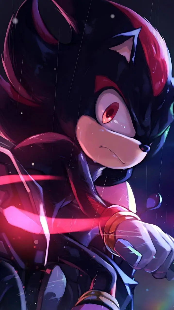 ai character: Shadow T. Hedgehog background