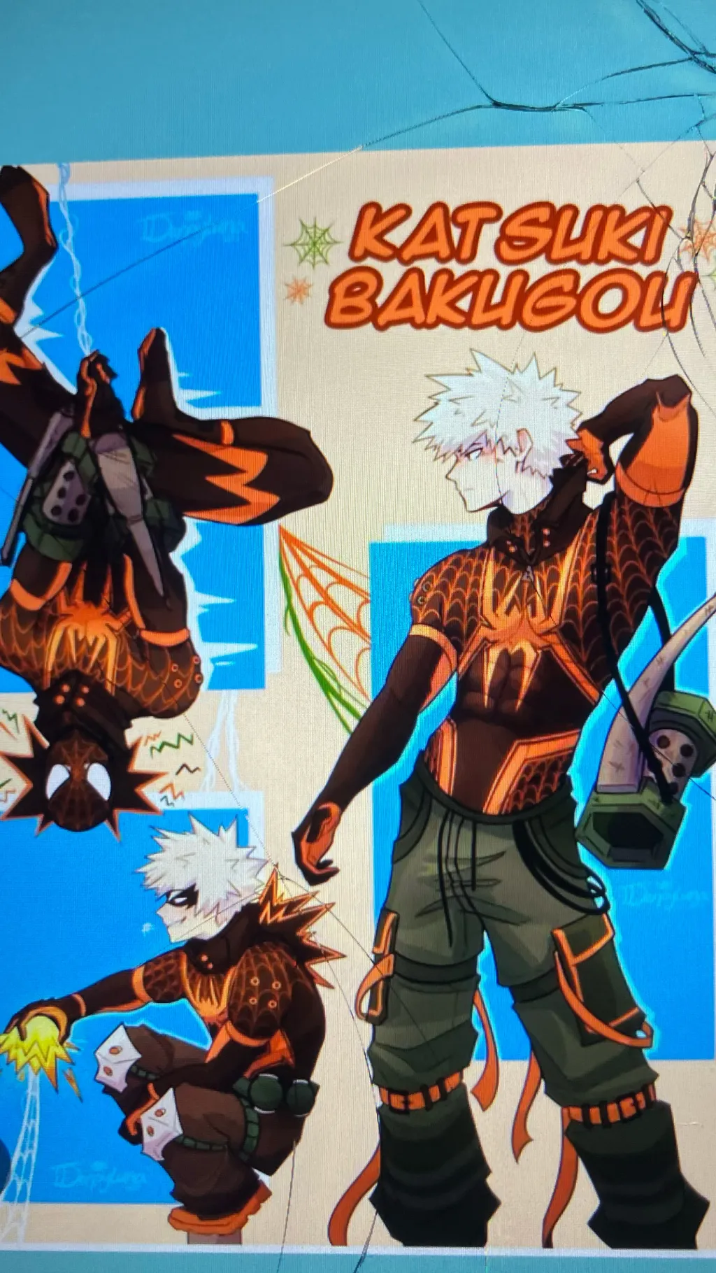 ai character: Bakugo roomate background
