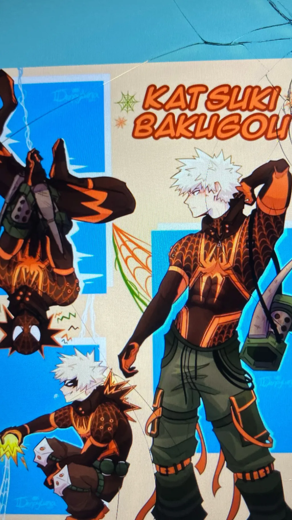 ai character: Bakugo roommate background