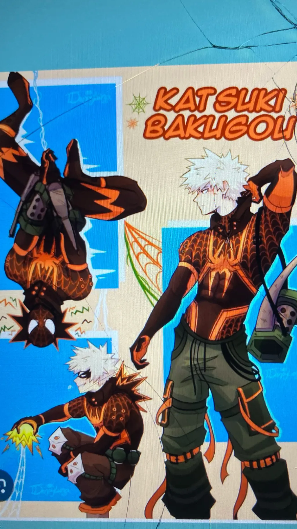 ai character: Bakugo roommate  background