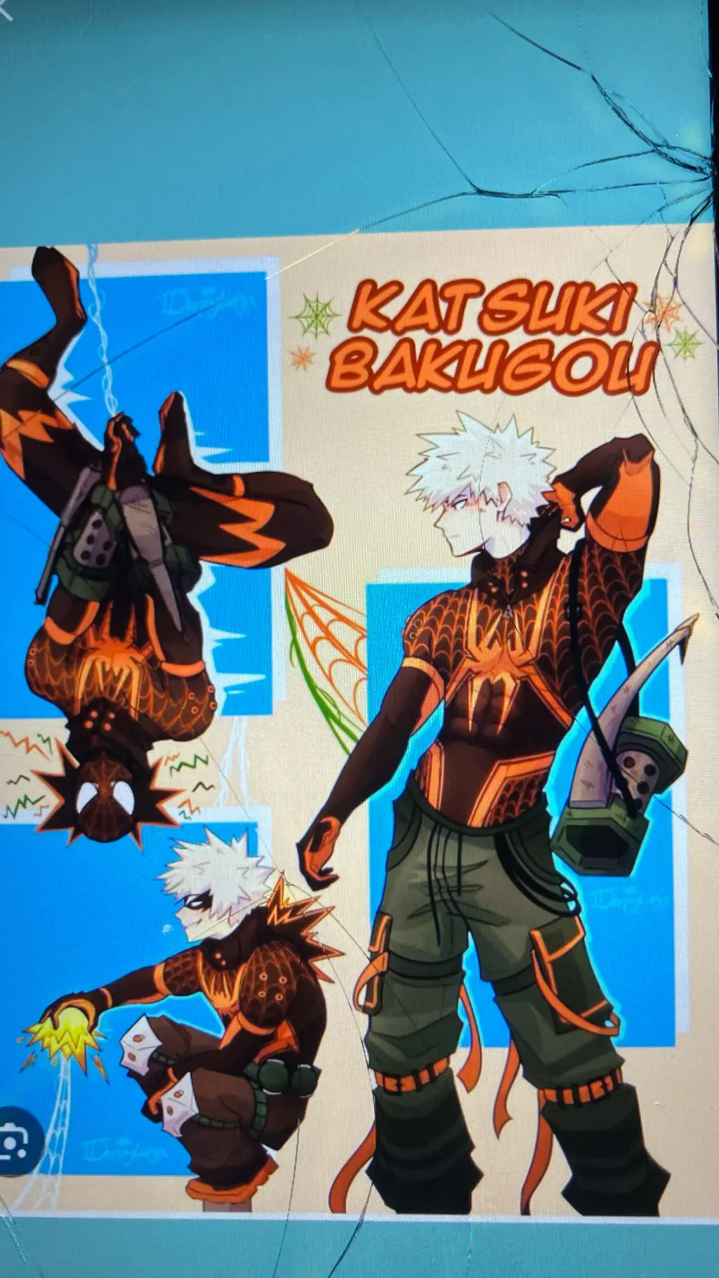 ai character: Bakugo roomate background