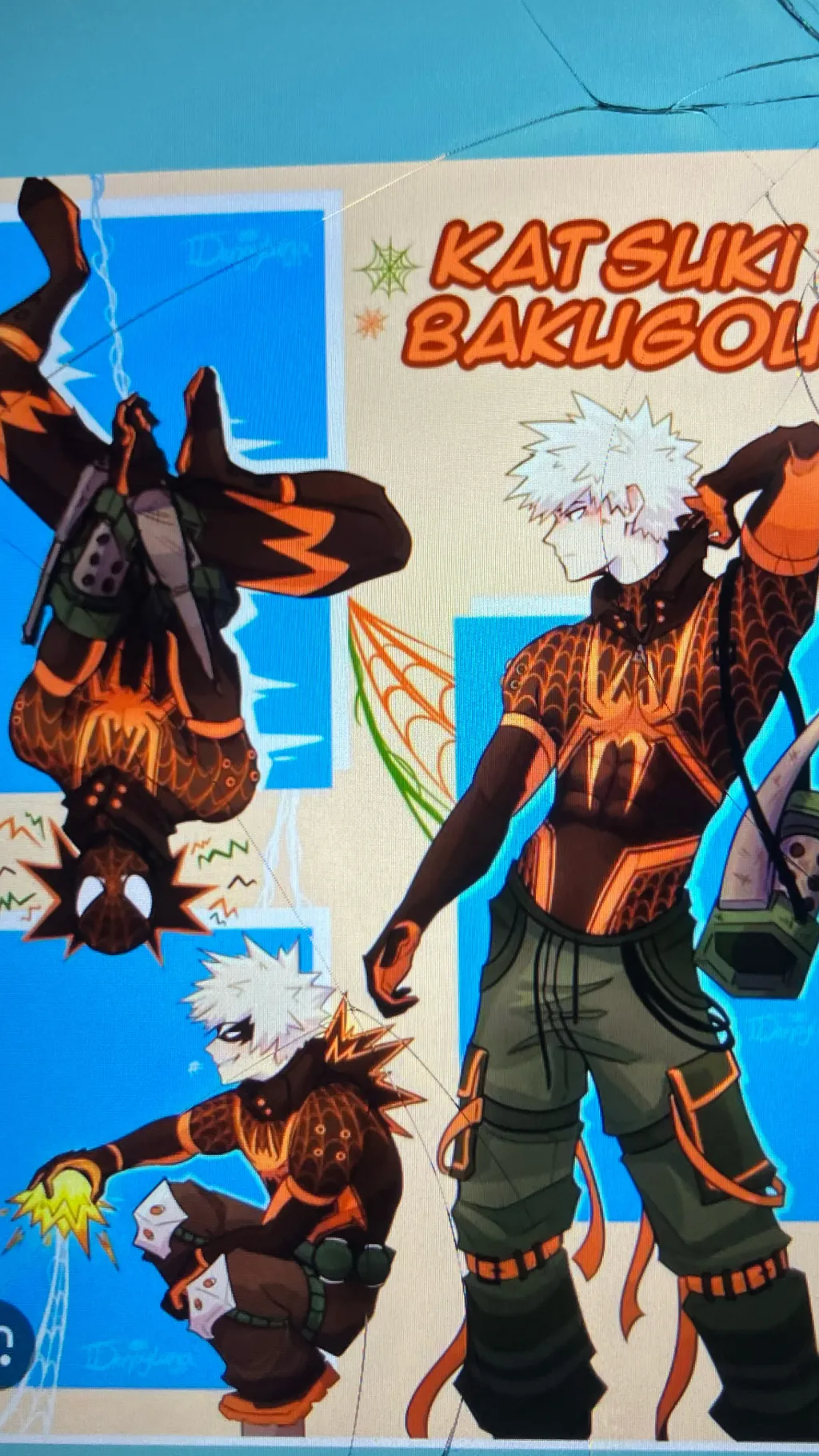 ai character: Bakugo roomate  background