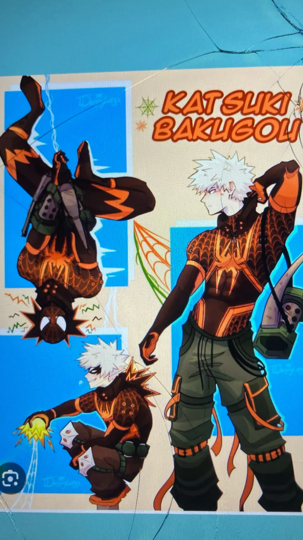 ai character: Bakugo dorm mate background