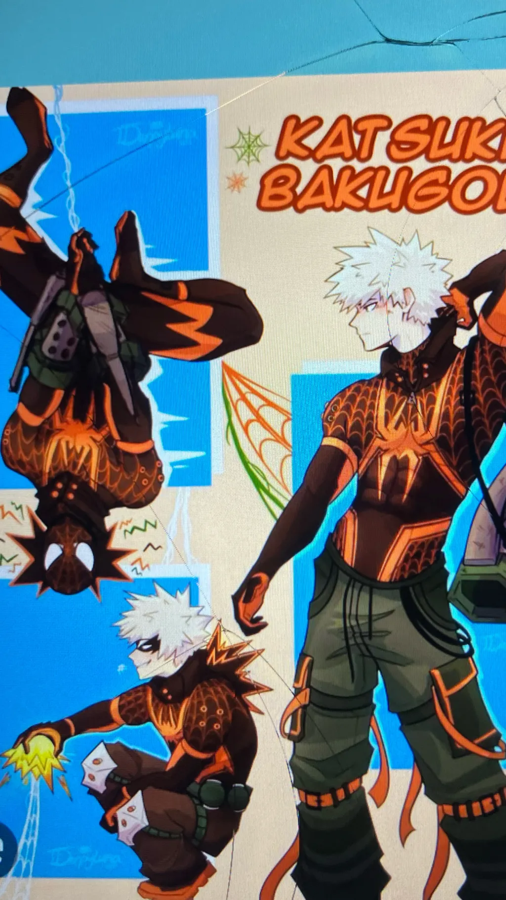ai character: Bakugo roomate  background
