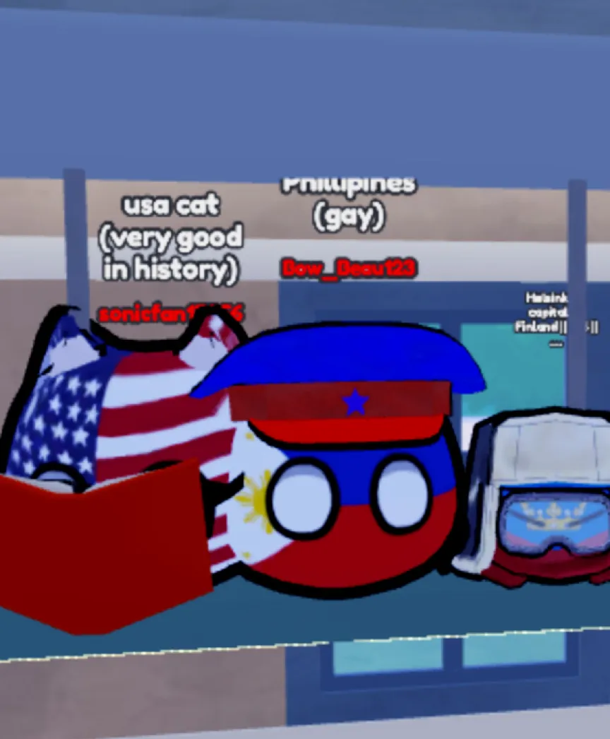 chat with ai character: countryballs 