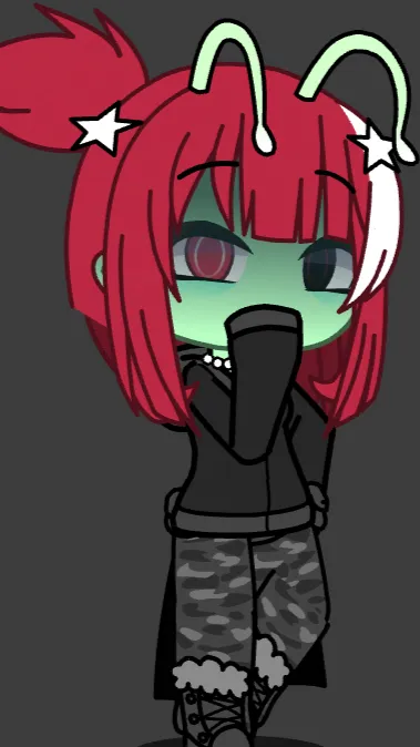 ai character: Vaduz alien. background