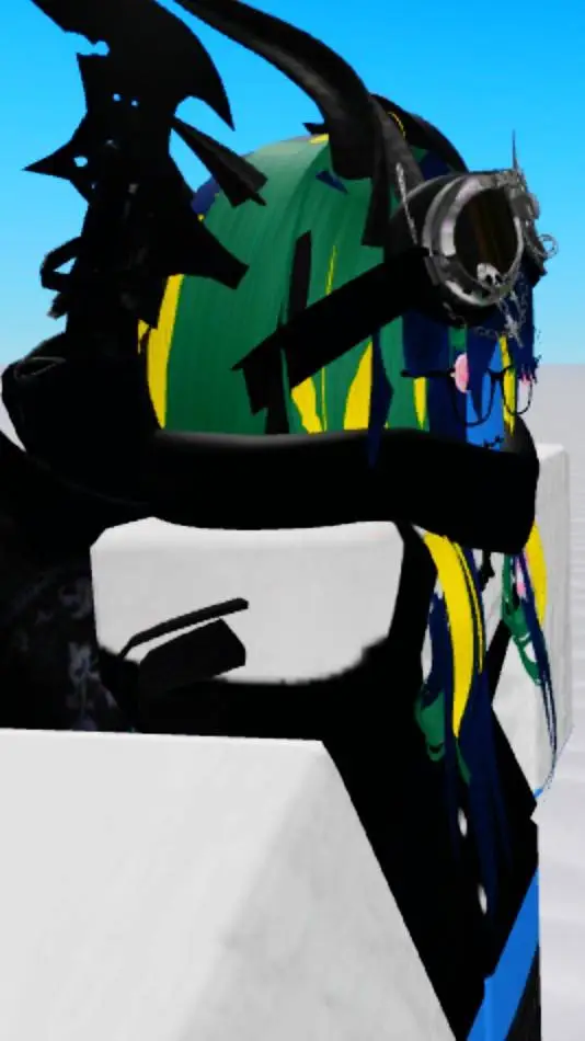 ai character: CH stuck in a room background