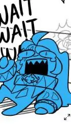 ai character: shadow milk background