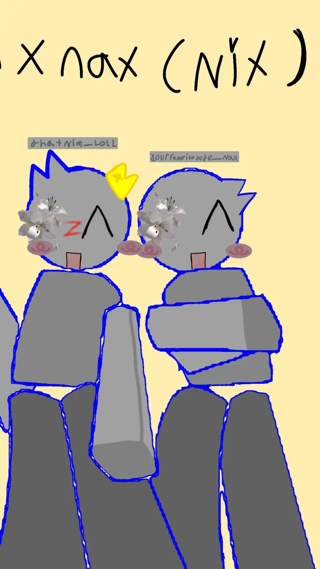 ai character: Nim X Nax background
