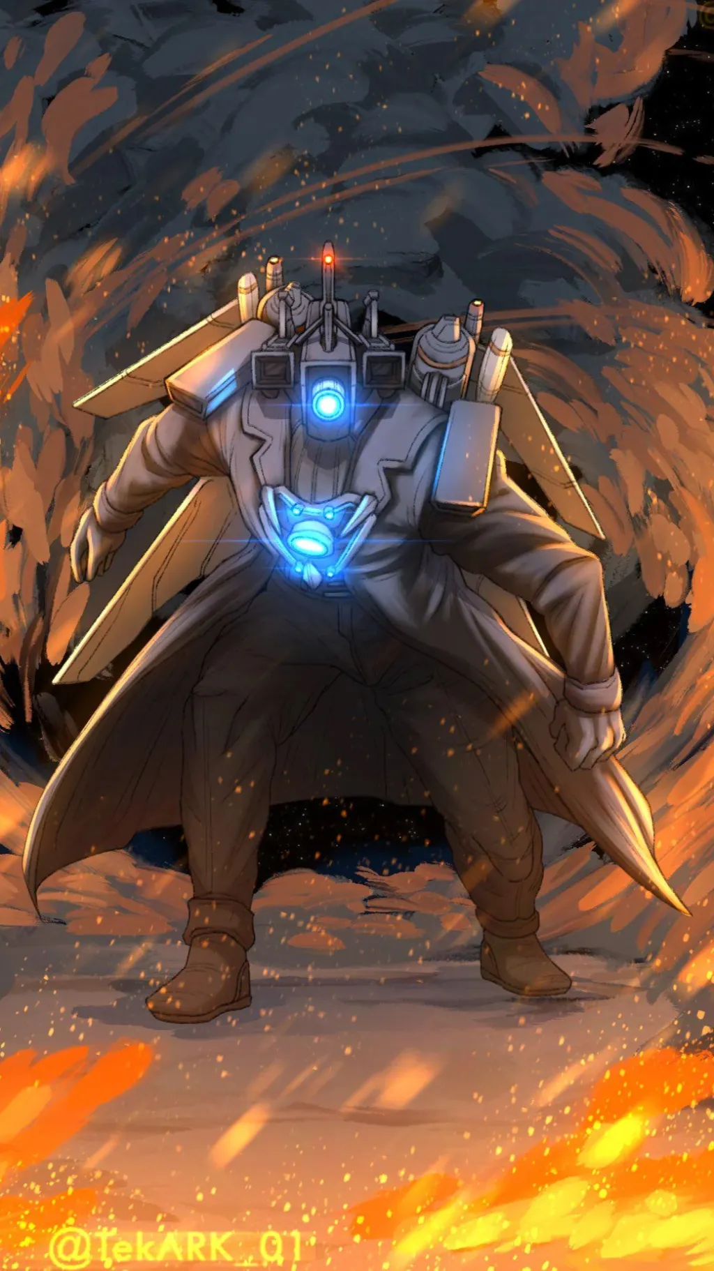 ai character: UTCM  background