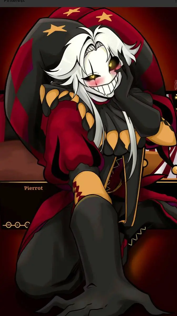 ai character: Pierrot!! background