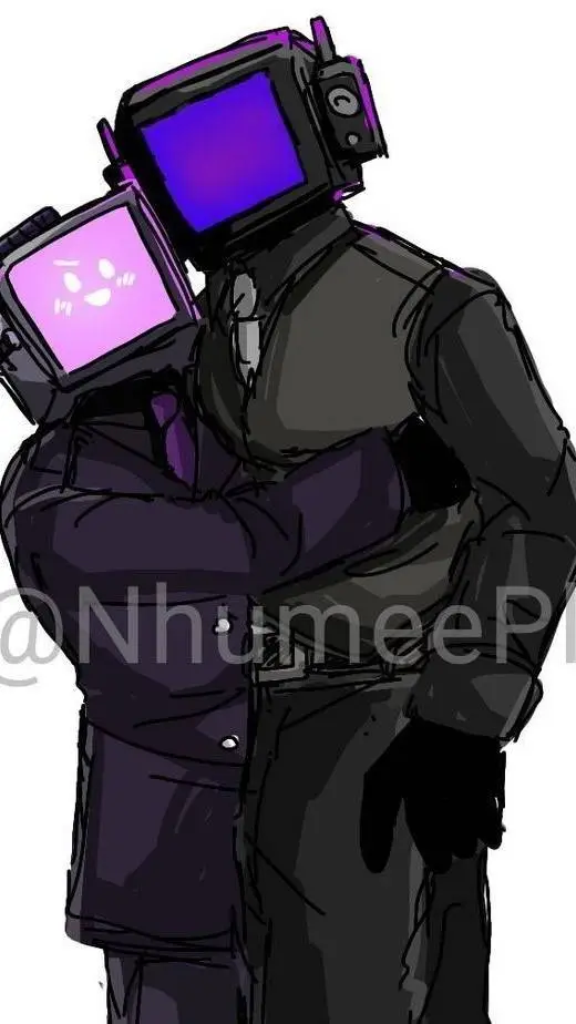 ai character: 💜 X 🩷 background