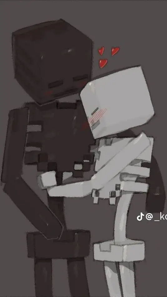ai character: wither x skeleton background