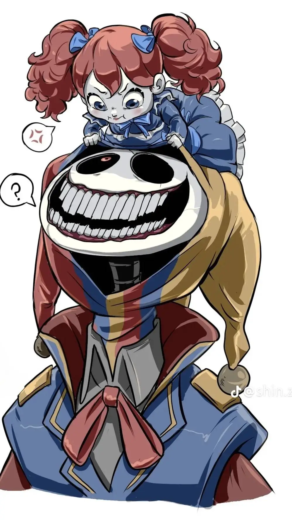 ai character: Prototipo y poppy  background